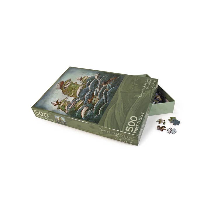 The Scott C Shop - Wholesale Puzzle - Adult - Sea Serpent 500 Piece Puzzle1