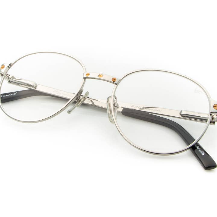 Love Collection: Miami Vice 24KT White Gold (Clear) for wholesale by Vintage Frames Company