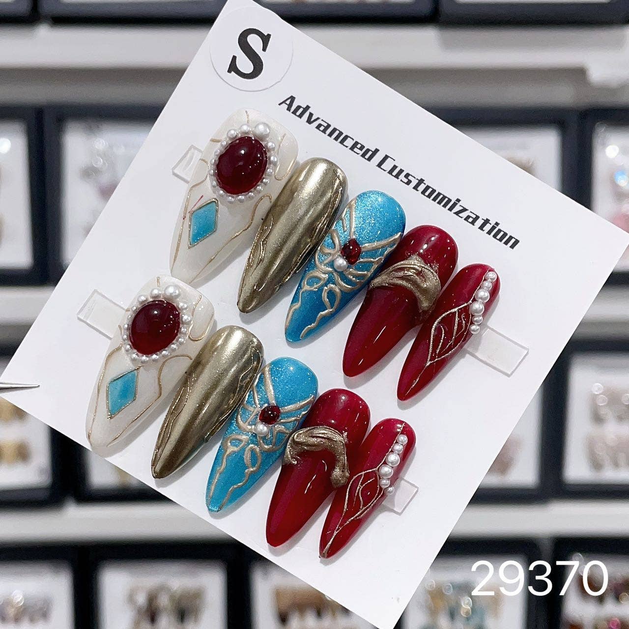 foamboxnail - Wholesale Press-On/Fake Nails - hand made Press on Nails 39370