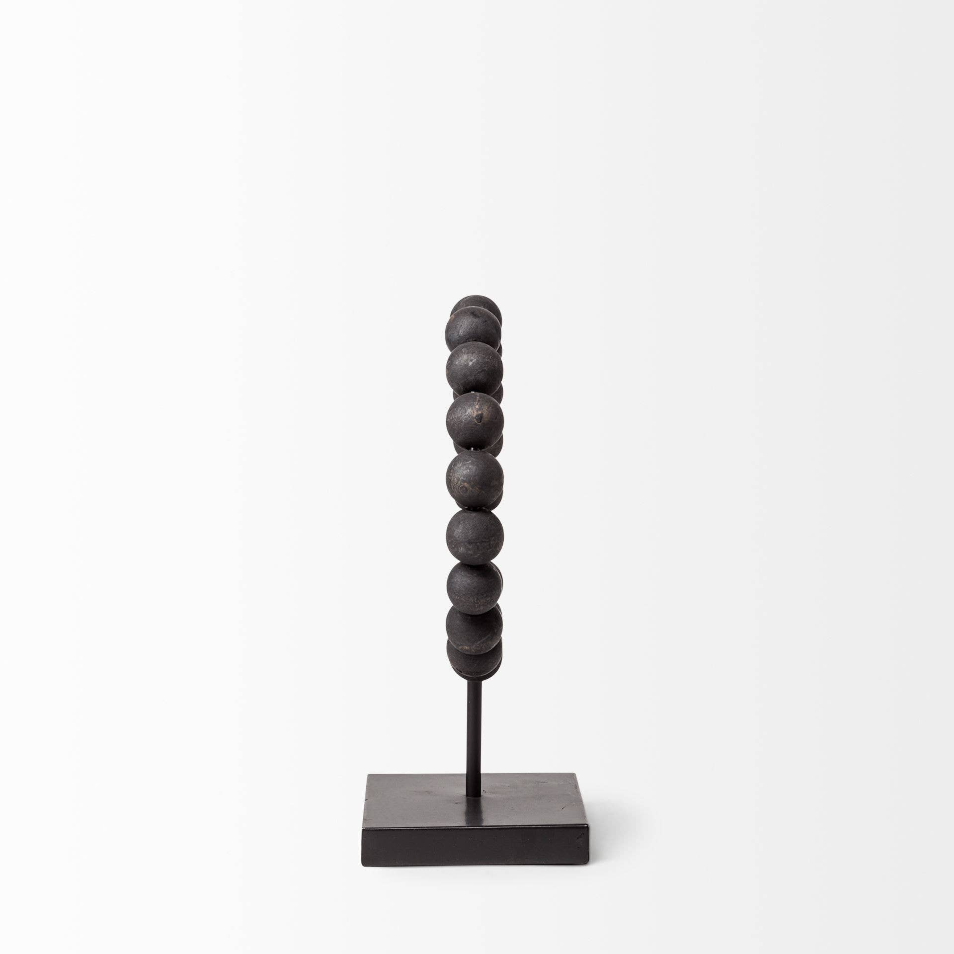 HomeRoots - Wholesale Sculpture - Petite Black Beaded Sculpture2