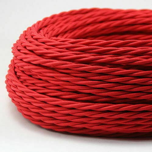 Ledsone - Wholesale Craft supplies - 5 Meter 3 Core Braided Twisted Fabric Cable Lighting9