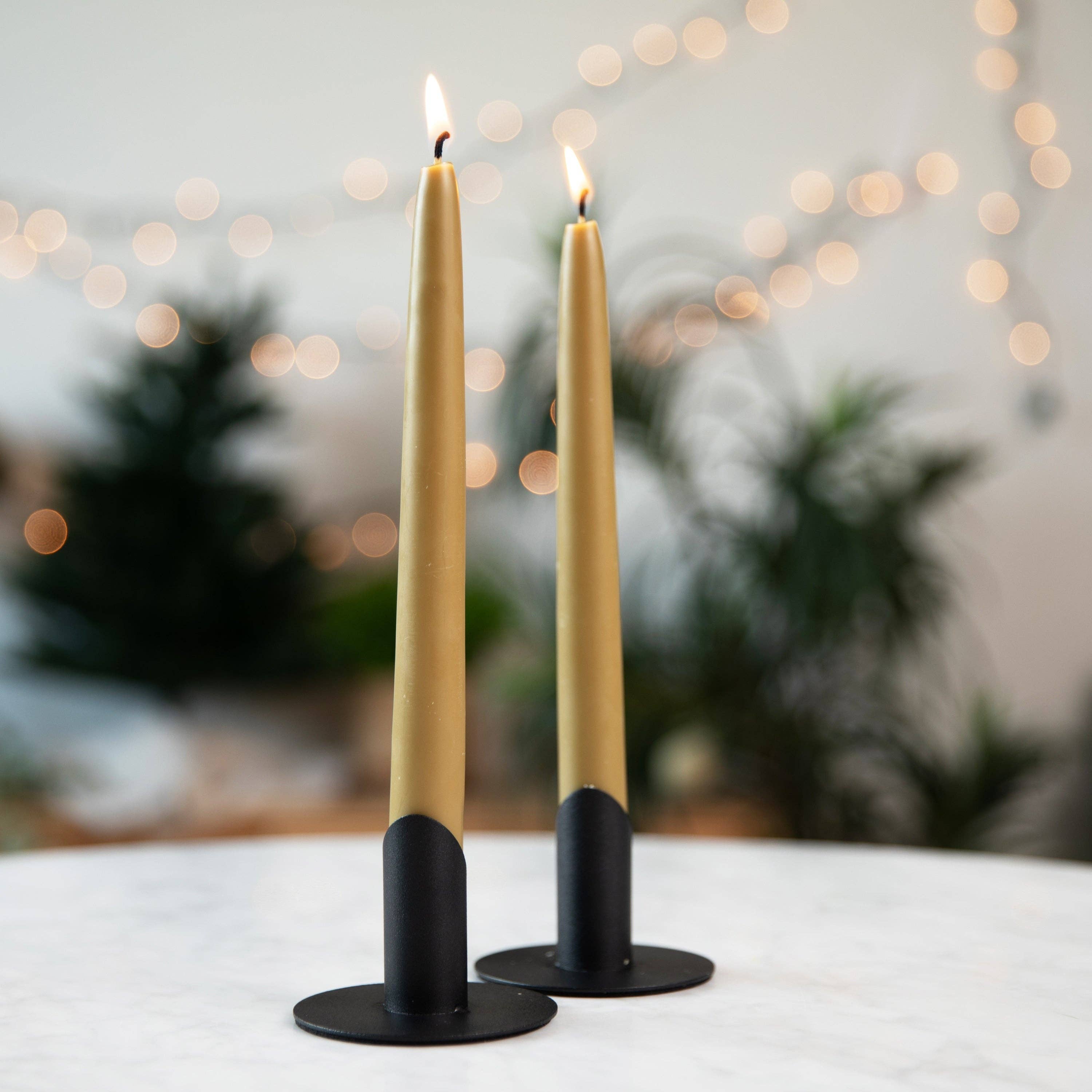 Cape Candle - Wholesale Tapered Candle/Candlestick - Real Bayberry Wax Tapers 10" (boxed pair)2