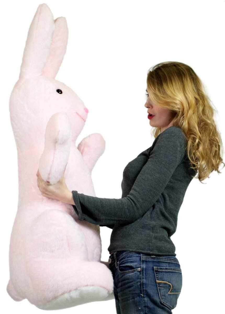 Big Plush - Wholesale Stuffed/Plush Toy - Kids & Baby - American Made Giant Stuffed Bunny Pink Soft 42 Inch Big Plus9