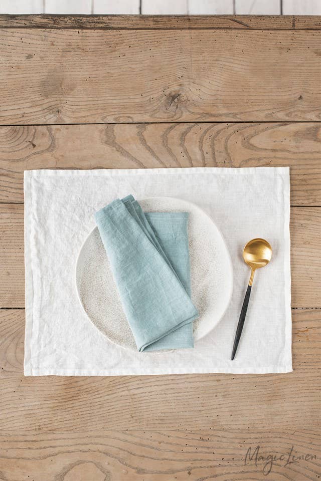 MagicLinen (We handle U.S. import procedures for you) - Wholesale Dinner & Cloth Napkin - Set of 2 linen napkins in various colors | Table decor15