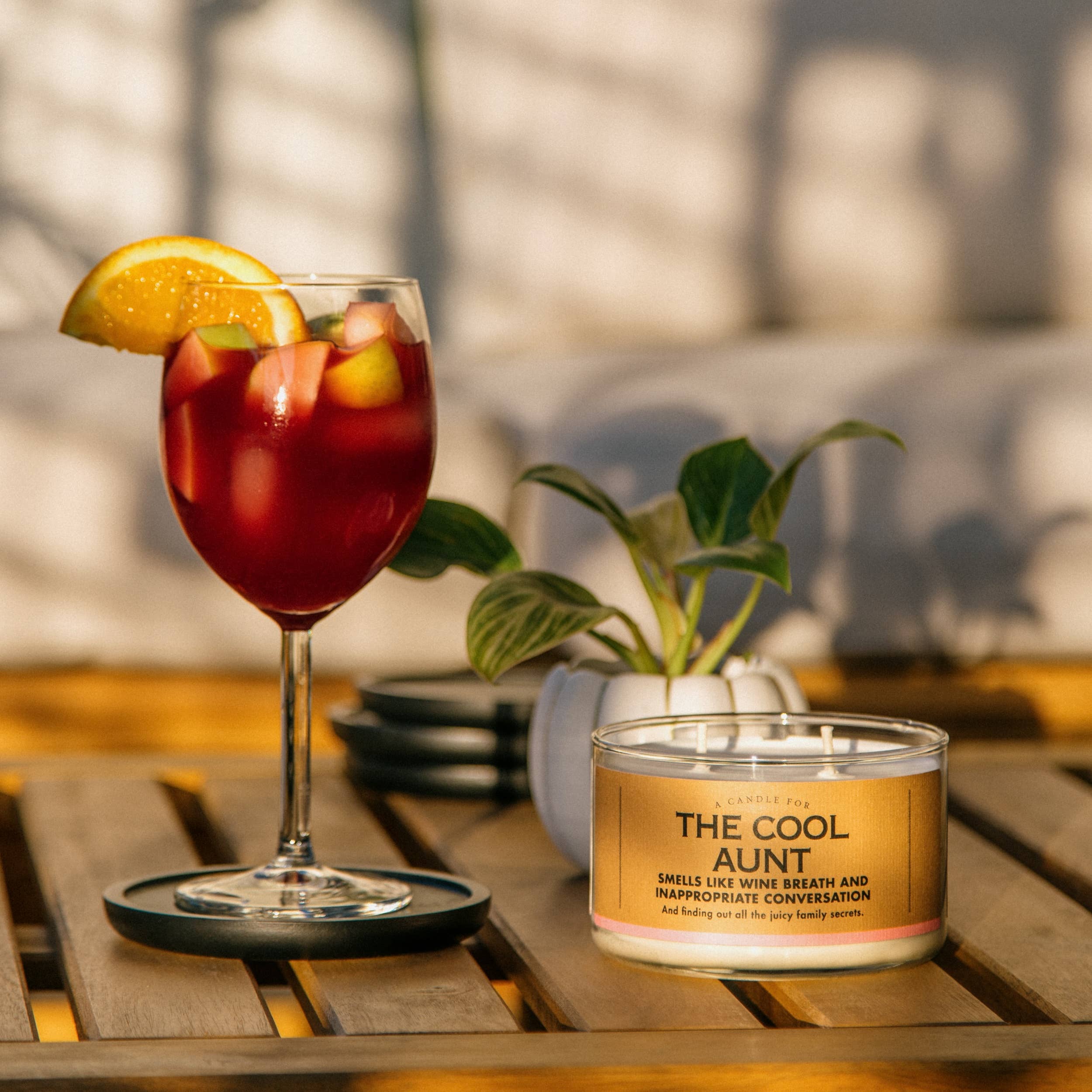 Whiskey River Soap Co. - Wholesale Jar/Filled Candle - A Candle for The Cool Aunt | Funny Candle1