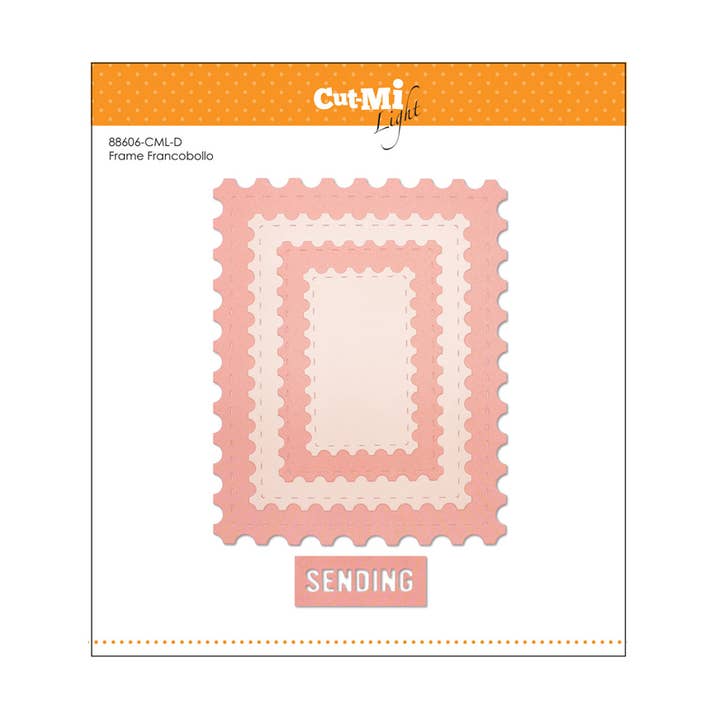 Thin Dies Stamp Frame for wholesale by Impronte D'Autore