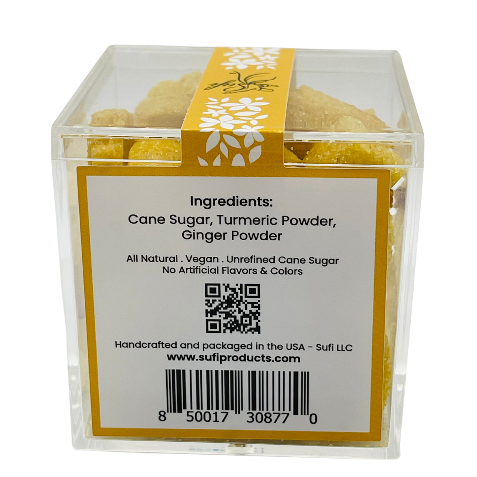 Sufi Craft Cocktails - Wholesale Sugar/Sweetener - Turmeric & Ginger Sugar Cubes2