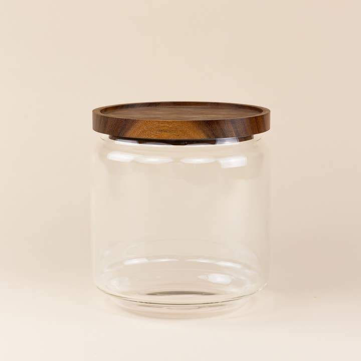 The Jumbo Medium Glass Canister for wholesale by The Breakfast Pantry U.S.