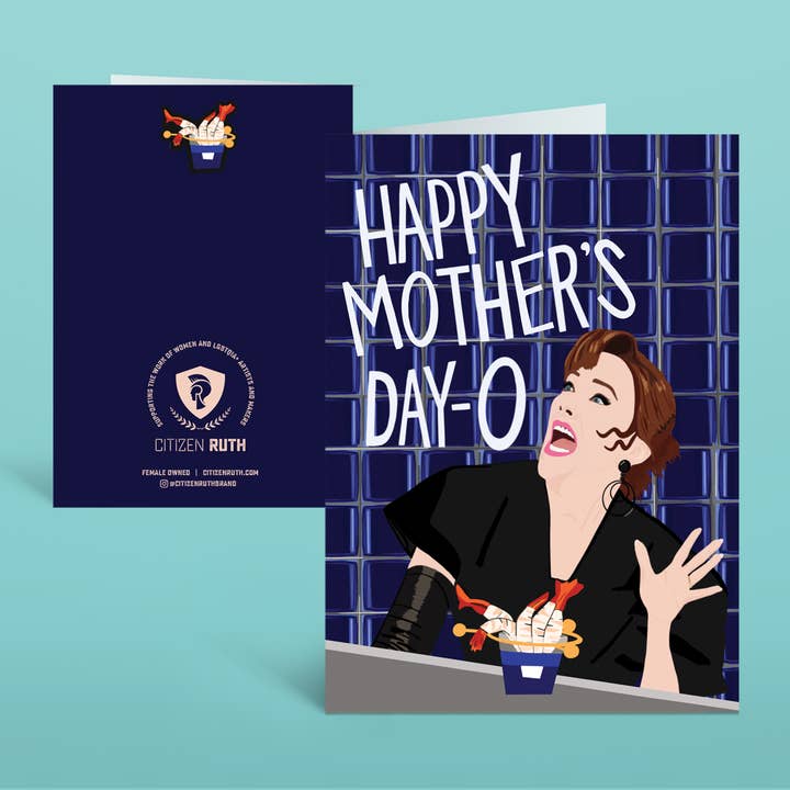 Citizen Ruth - Wholesale Mother's Day Card - Happy Mothers Day O Beetlejuice card