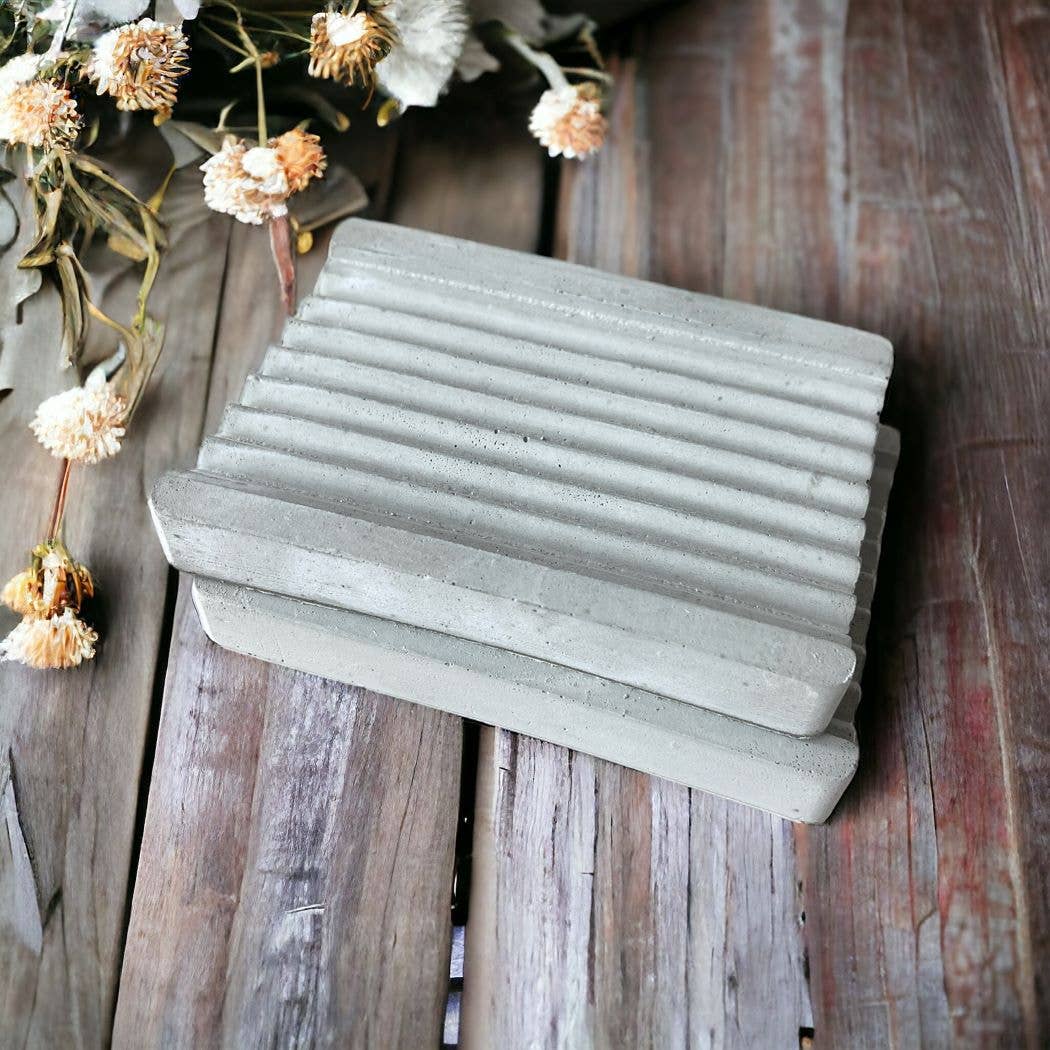SoapArt - Wholesale Bath Soap Dish - Hand-poured Concrete Soap Dish6