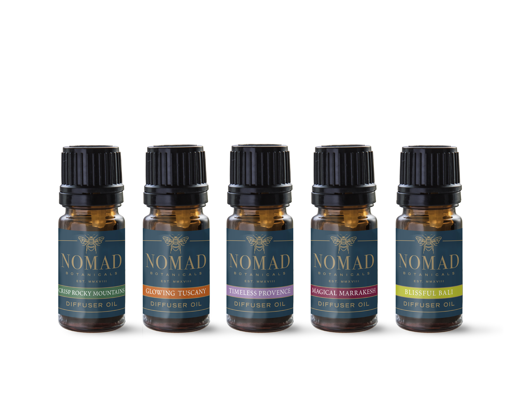 Nomad Botanicals - Wholesale Essential Oil - Aroma Journey No. 1 Diffuser Oil Collection1