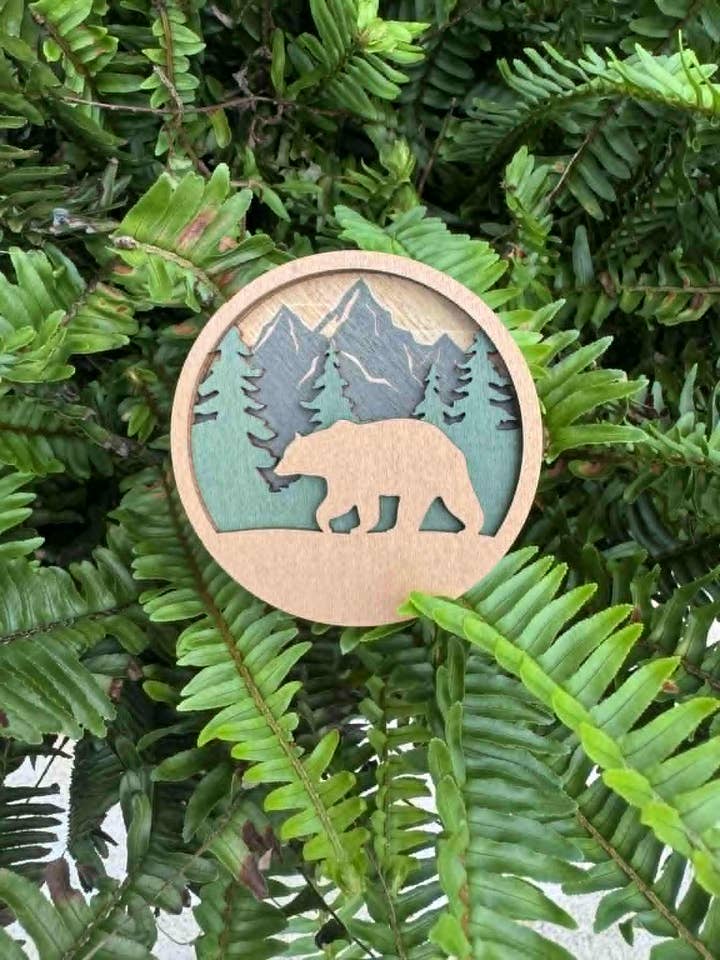 Brown Bear - Round for wholesale by The Wilusz Way