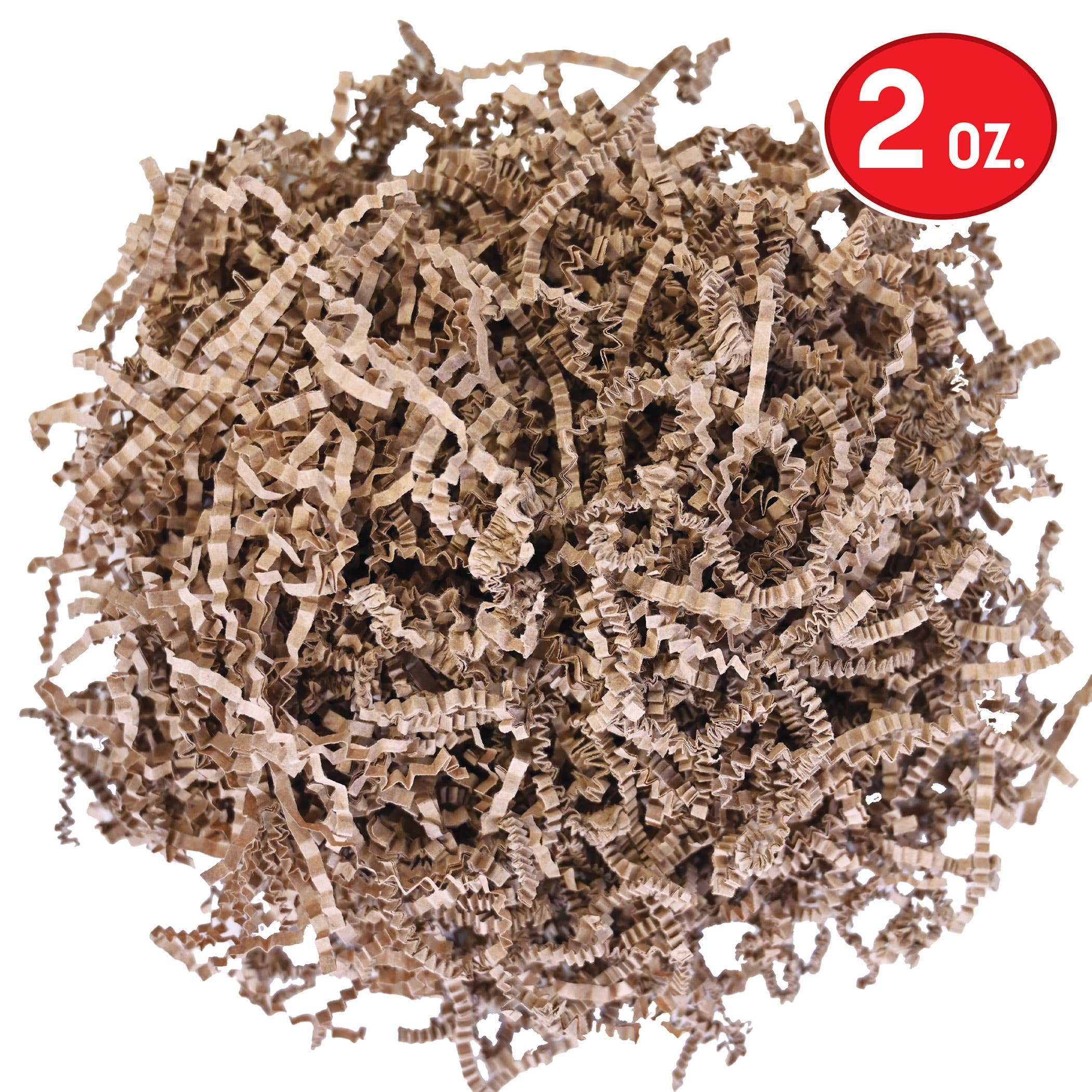 Beistle - Wholesale Craft Supplies - Kraft Crinkle Paper Shreds, 2 Oz Bags, Retail Packaging3