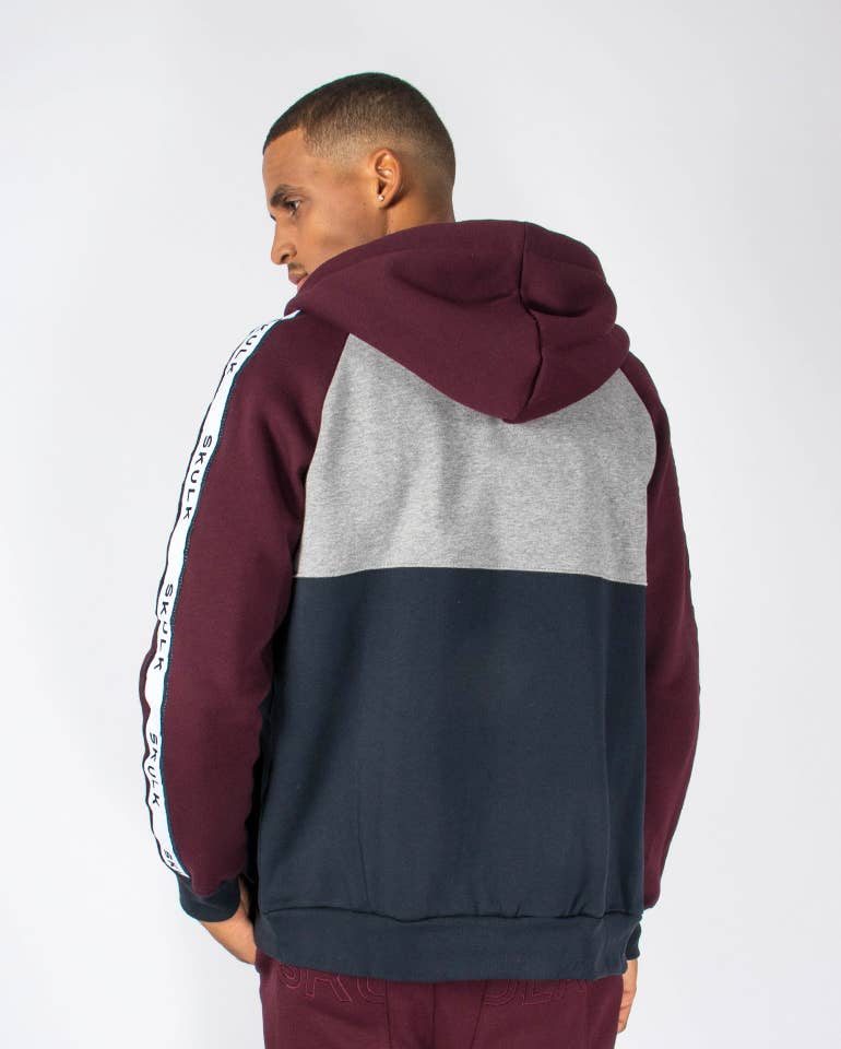 StockNow Unipessoal - Wholesale Hoodie - Men's - Jacket Leon Burgundy4