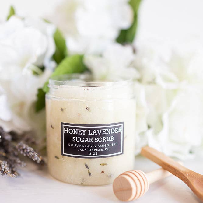 Honey Lavender sockerpeeling för wholesale av Souvenirs & Sundries