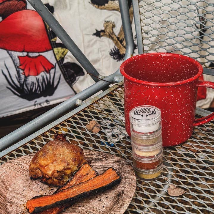 WILD ATOMS - Wholesale Spice Rack - NICE RACK Mini Camp Spice Gift Set Spice Reusable Travel3