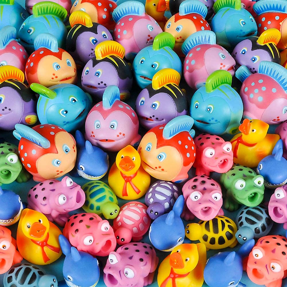 La Luna Bella - Toys - Vente Jouet pour le bain – bébé - Assortiment de jouets à jet d'eau (108 pièces/boîte) - LLB Toys1