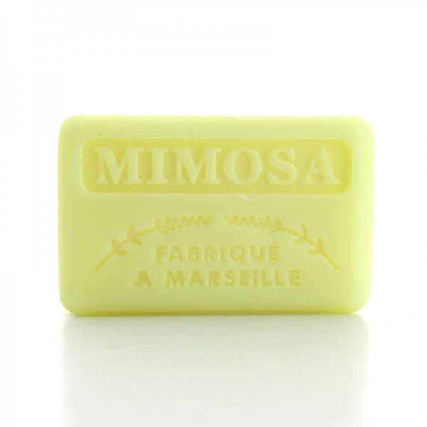 Au Savon de Marseille - Wholesale Bar Soap - Mimosa - French soap with organic shea butter 125g