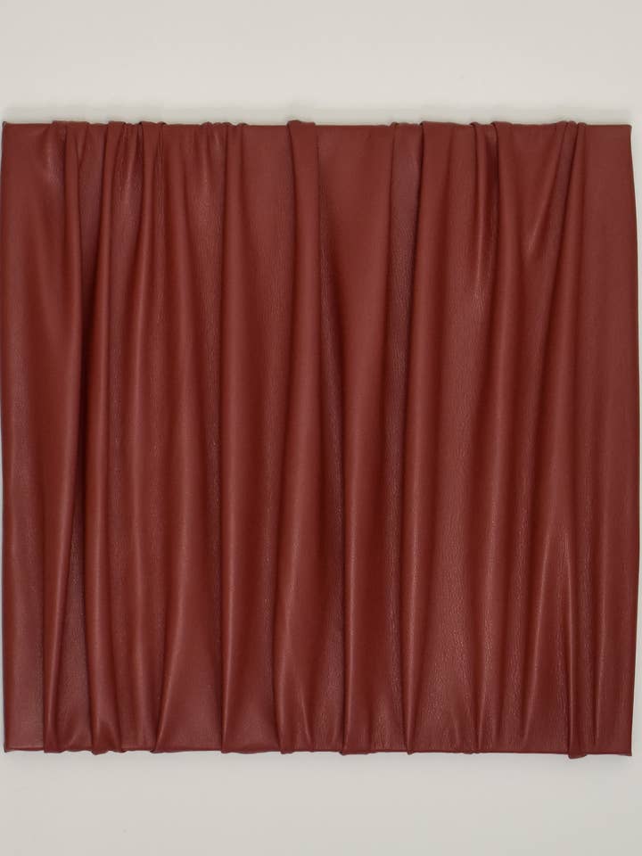 Linear in Leather : Dead Stock Series 1 : 24" x 24" for wholesale by Kimberly George Art