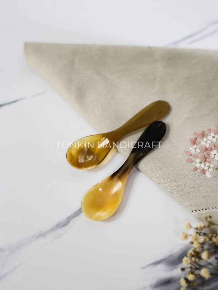 Cucchiaio da cucina Buffalo Horn per la vendita all'ingrosso da parte di Tonkin Handicraft