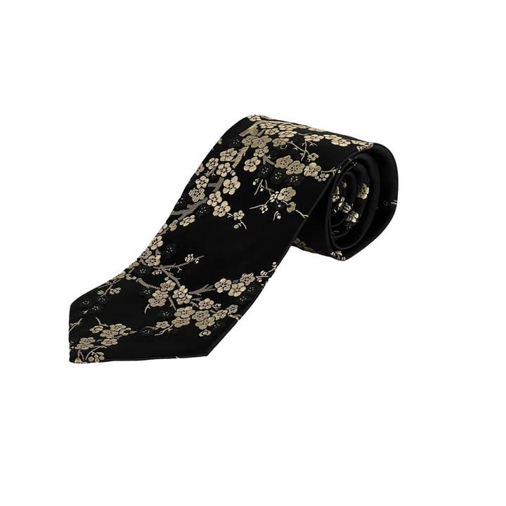 Cathayana - Wholesale Necktie - Men's - Cherry Blossom Brocade Men's Necktie
