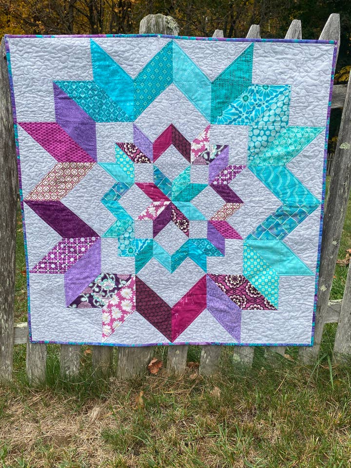 Carpenter's Apprentice pattern for wholesale by EvaPaige Quilt Designs