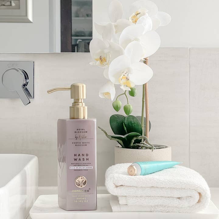 nontre.co - Vente Savons/lotions pour les mains - Savon pour les mains 300 ml, Royal Blossom3