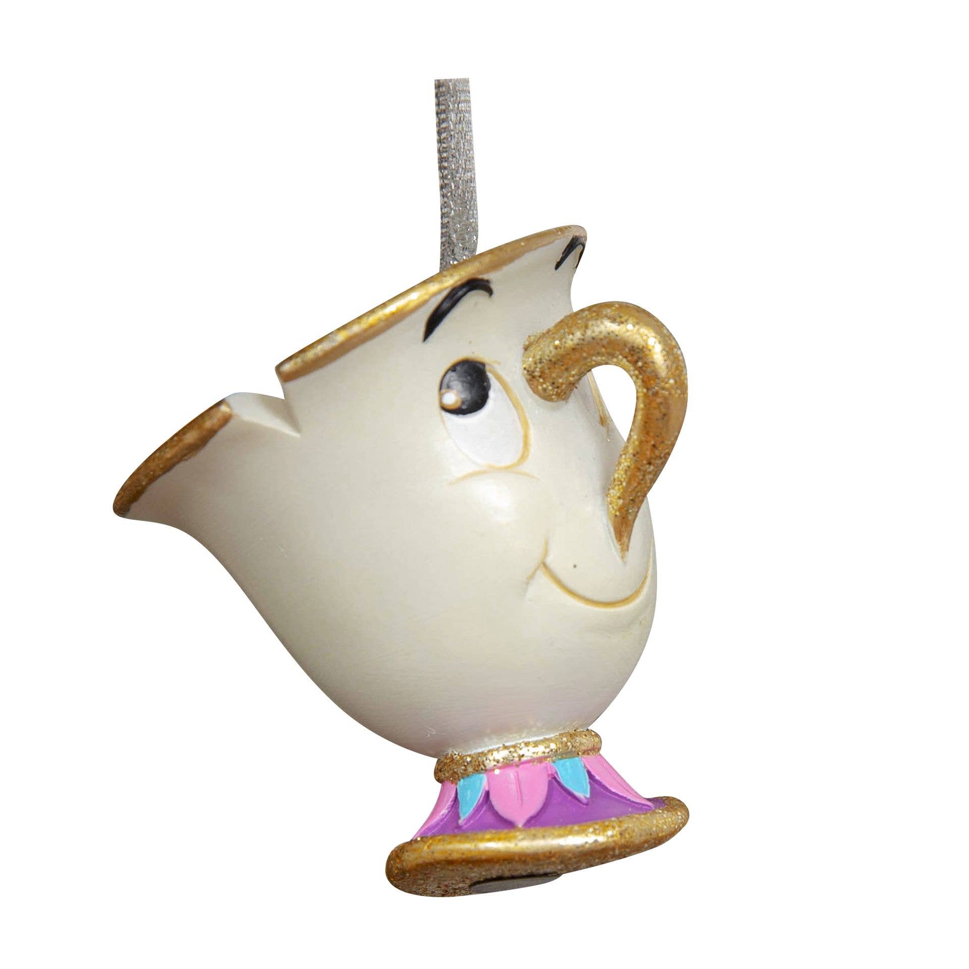 WIDDOP and Co. - Wholesale Christmas Decoration - Disney Set of 4 Beauty & The Beast Resin Hanging Decorations6