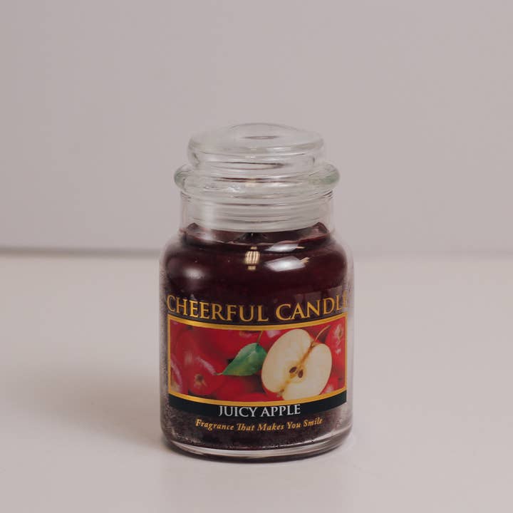 A Cheerful Giver - Wholesale Jar/Filled Candle - Cheerful Candle (6oz.) – Juicy Apple