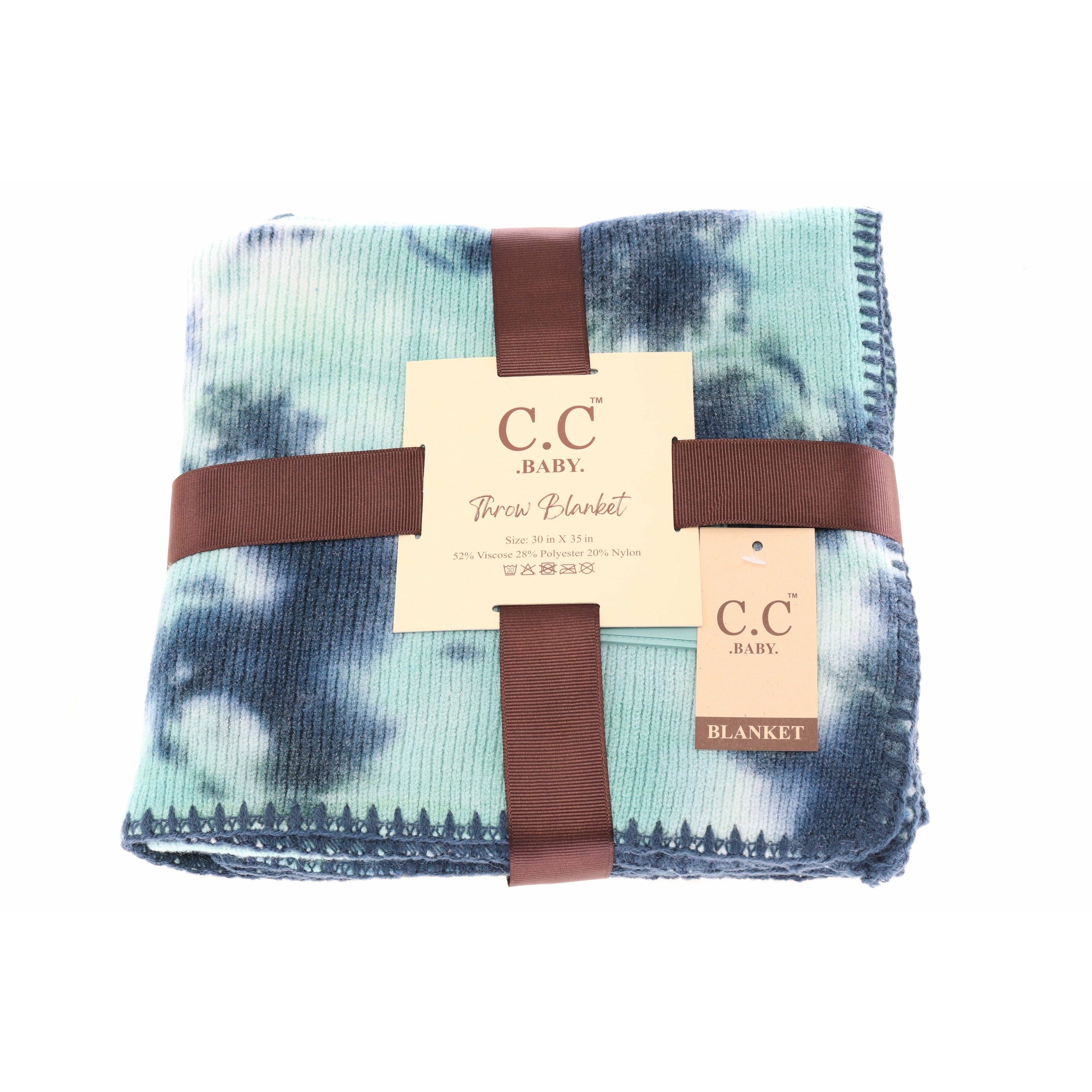 C.C Beanie - Wholesale Bedding Blanket - Kids & Baby - BABY Tie Dye C.C Baby Blanket BBL73801