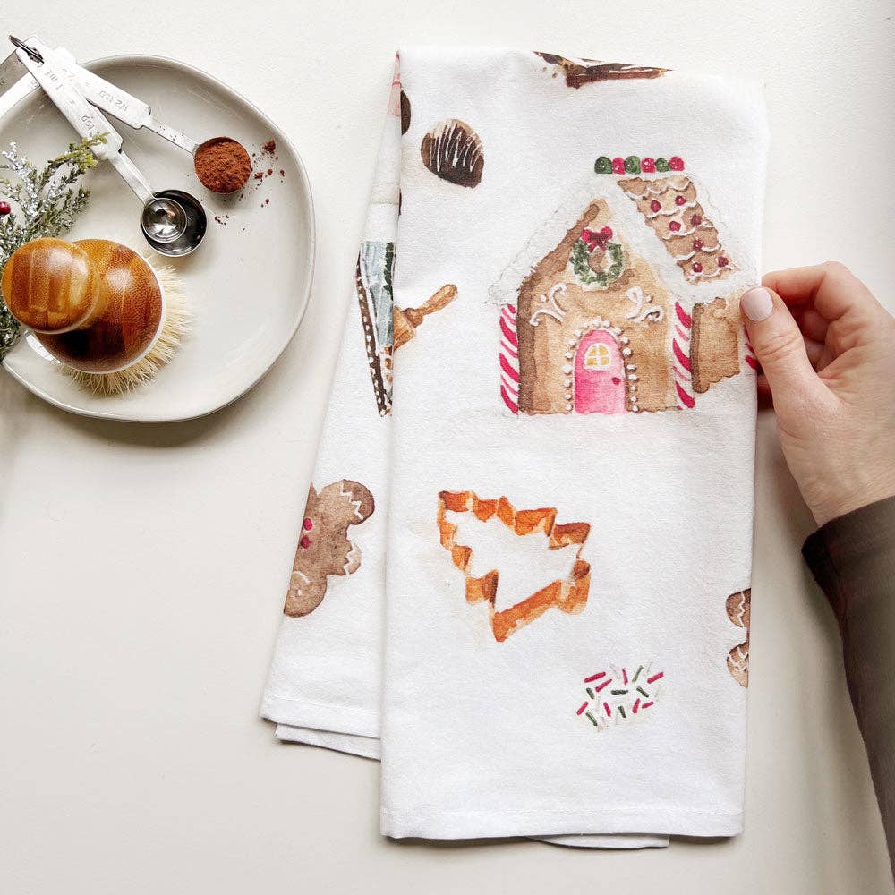 emily lex studio - Wholesale Tea Towel - christmas sweets tea towel3