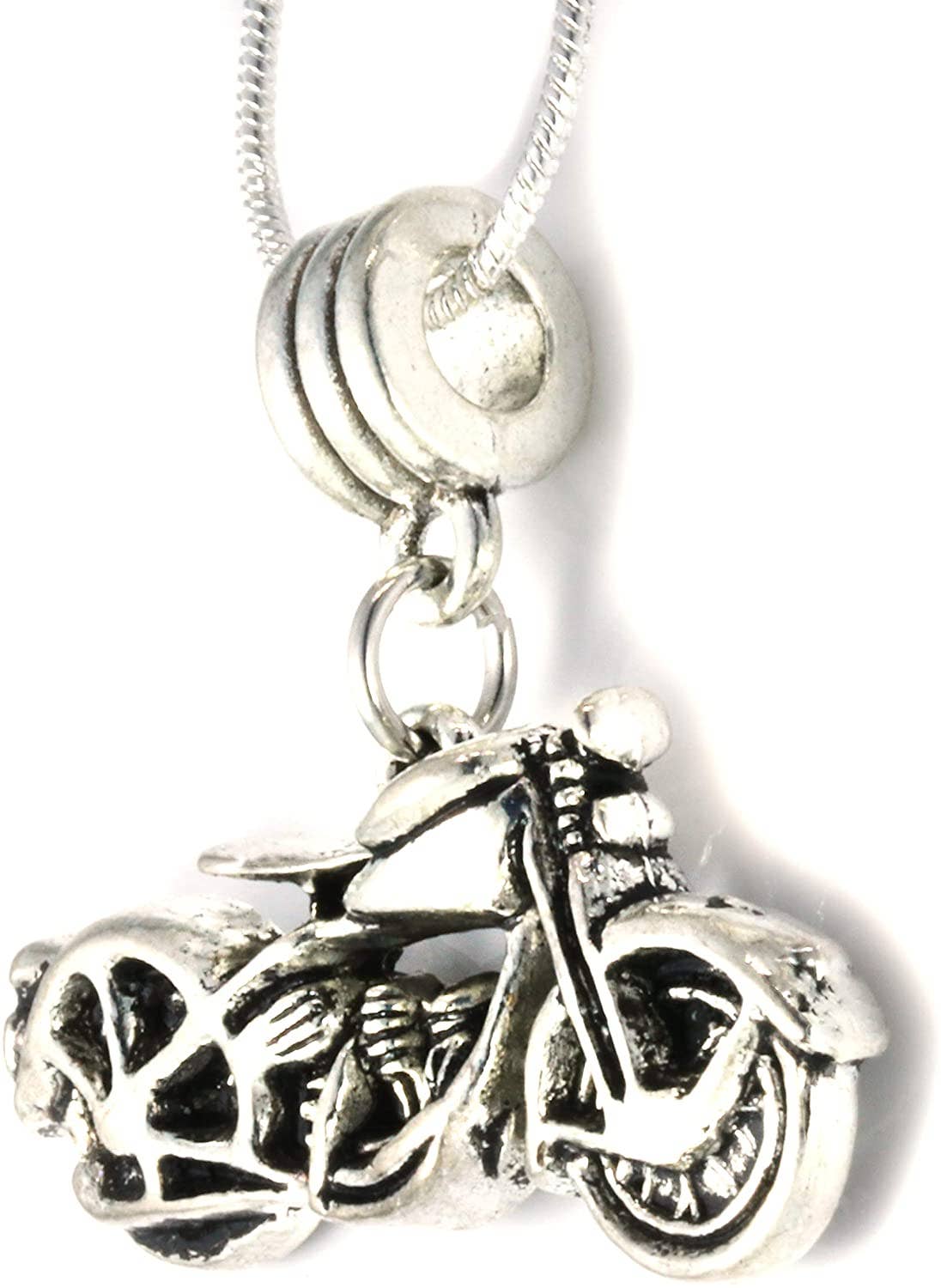 Dave The Bunny - Vendita all'ingrosso Collana con ciondolo/pendaglio - Biker Jewelry da uomo | Ciondolo da motociclista da donna come grande collana anarchica con il tuo ciondolo per moto preferito e gioielli Freedom Biker Gioielli da donna o una collana commemorativa per la pensione3