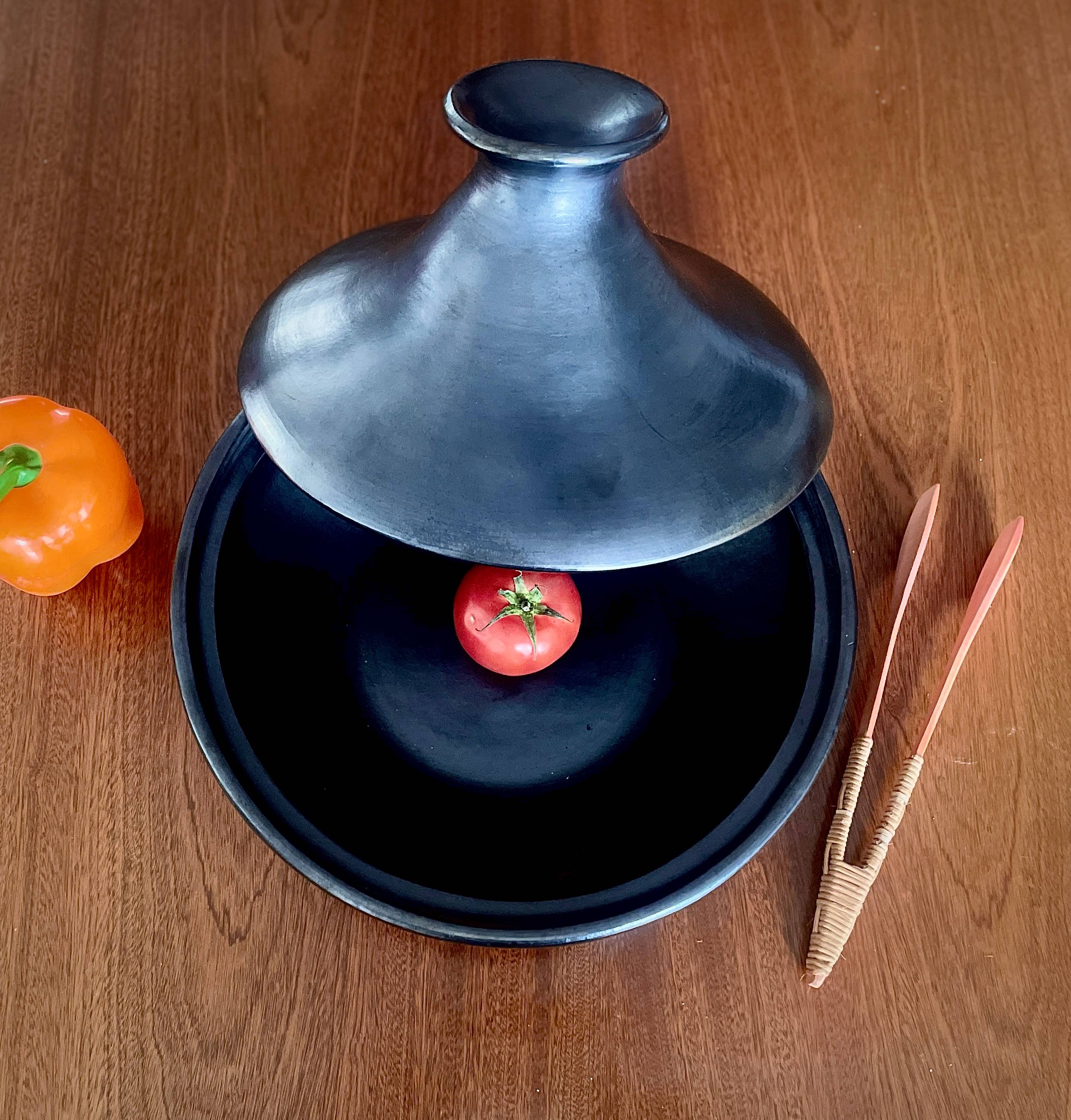 Authentic Origin Colombia - Wholesale Cooking Pot - La Chamba Cooking Tagine – Handmade Unglazed Clay Tagine3