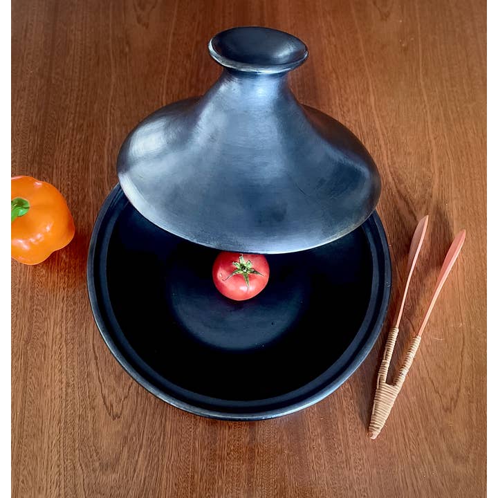 Authentic Origin Colombia - Wholesale Cooking Pot - La Chamba Cooking Tagine – Handmade Unglazed Clay Tagine3