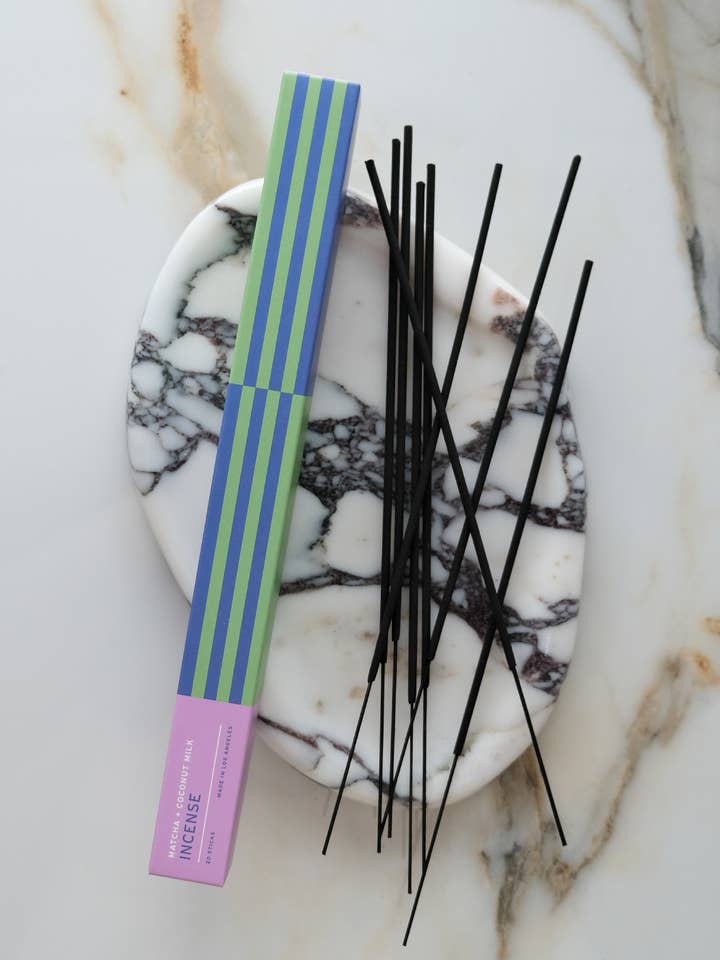 Essentials Incense: Matcha + Coconut Milk for wholesale by BOTANICA