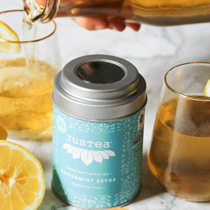 Swahili | AFRICAN MODERN - Wholesale Loose Tea - JusTea Peppermint Detox Loose Leaf Tea3