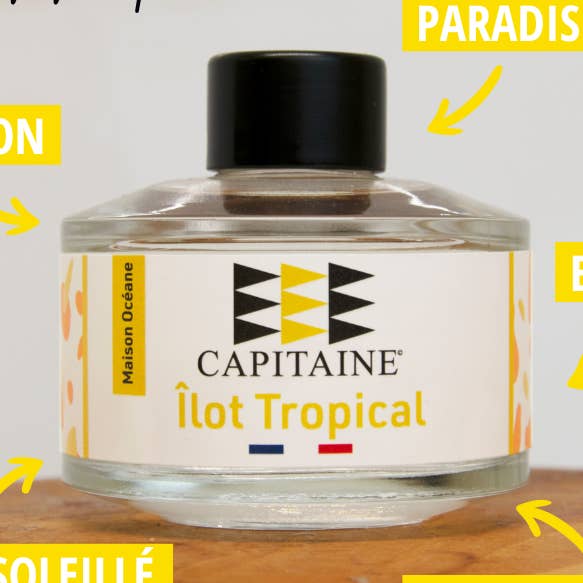 DIFFUSER: HET TROPISCHE EILAND, DE GEURENDE GOLF voor wholesale door Capitaine Cosmétiques