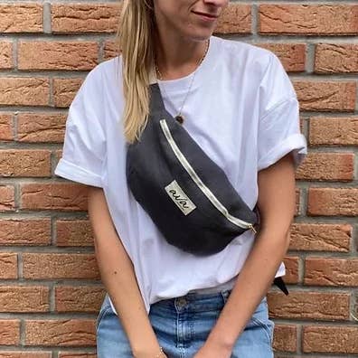 AVA Créations – Großhandel Bauchtasche – Damen – Gürteltasche aus französischem Leinen