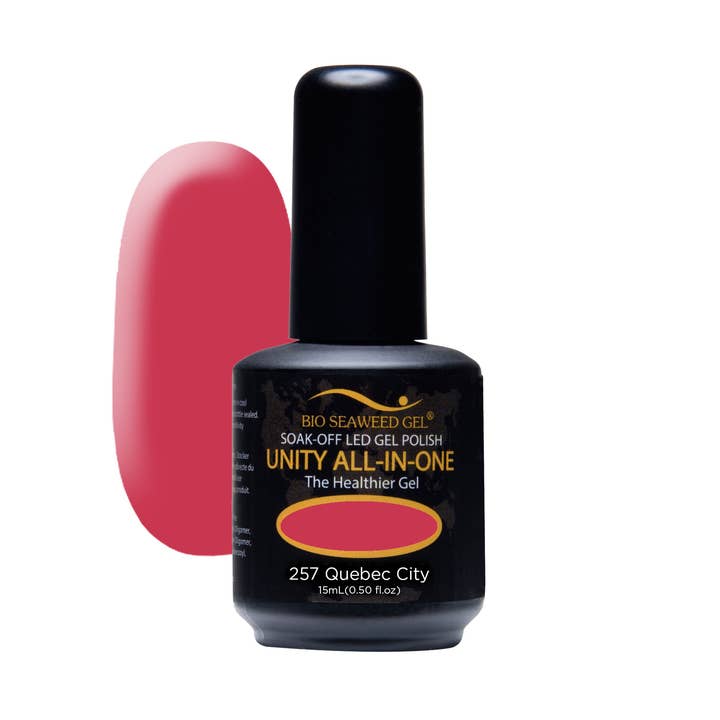 UNITY - Smalto gel all-in-one, 257 Quebec City per la vendita all'ingrosso da parte di Bio Seaweed Gel