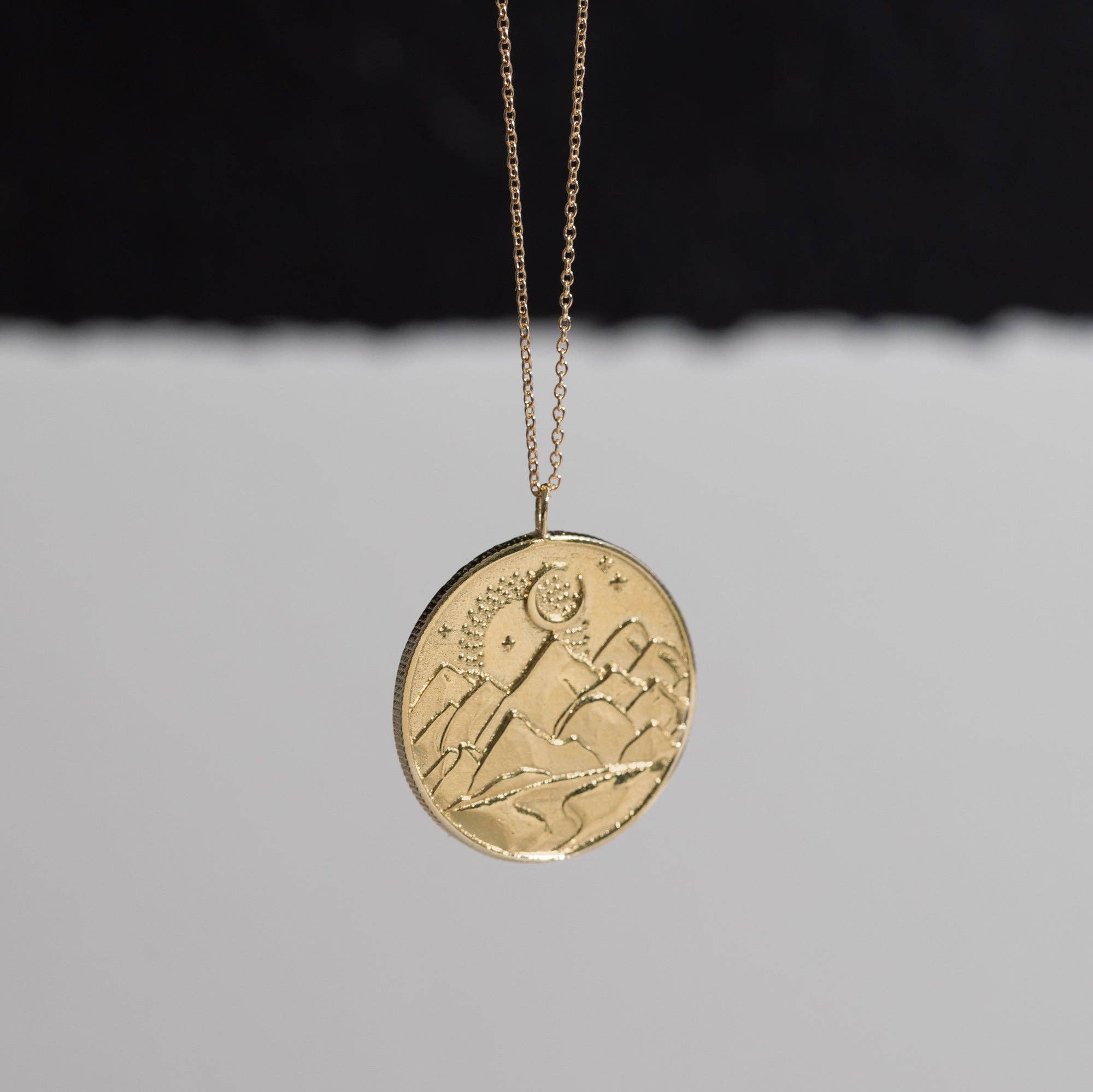 Studio Grun - Wholesale Pendant/Charm Necklace - Mountain Token Necklace6