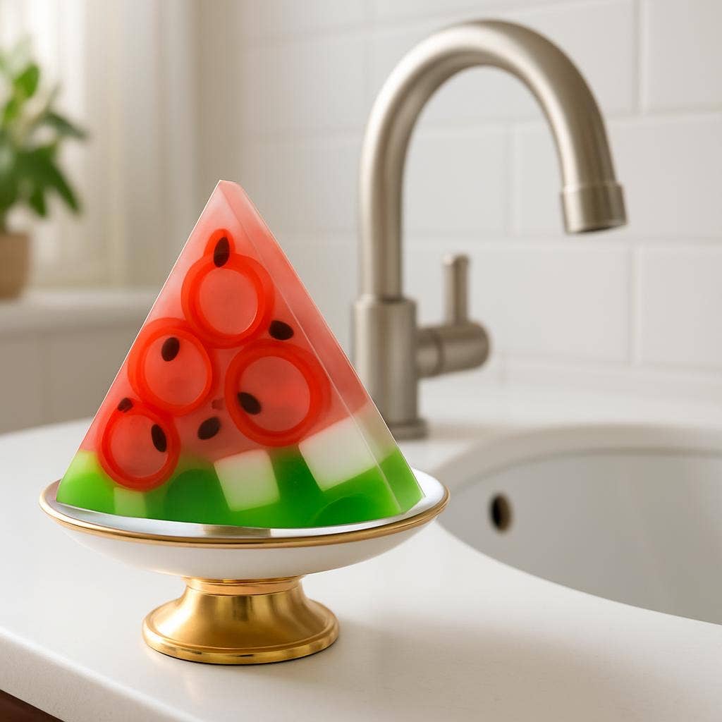 Priscila Leen Arts at Florida Soap Candle – Großhandel Feste Seife – Glycerin-Wassermelonen-Seife zum Schmelzen und Gießen, fruchtig2