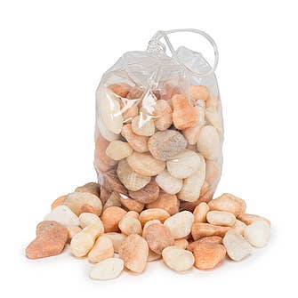 Abbott – wholesale Plant pot – Peach River Stones-Peach-1 kilo0