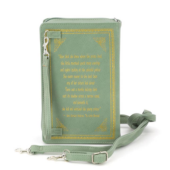 COMECO INC - Wholesale Clutch Bag - Women's - The Little Mermaid Book Clutch Bag