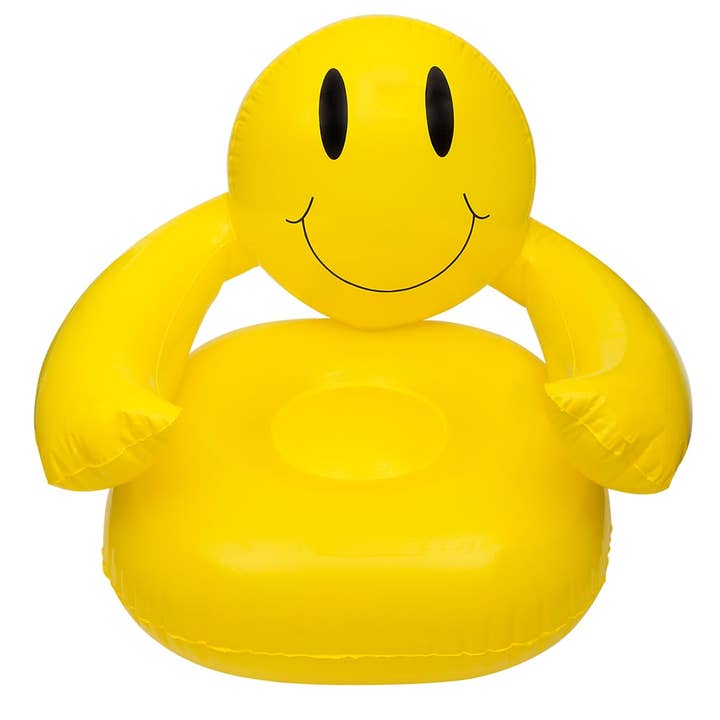 La Luna Bella - Toys - Vendita all'ingrosso Giocattolo gonfiabile - Bambini e neonati - Giocattolo gonfiabile SMILE CHAIR INFLATE 36" LLB