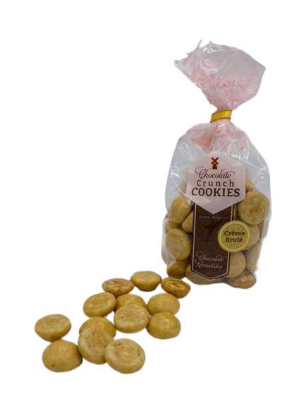 Creme Brûlée Chocolate Crunch Cookies-NEW FLAVOR! for wholesale by Chocolate Creations USA