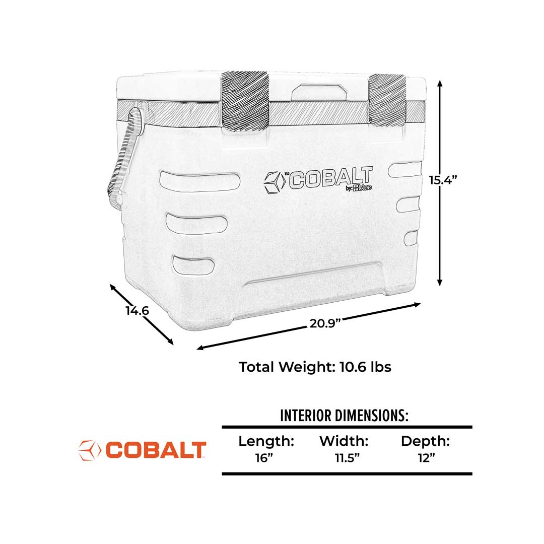 Caddis Sports – Engroshandel Køletaske – Cobalt 37 Quart Weekender Cooler9
