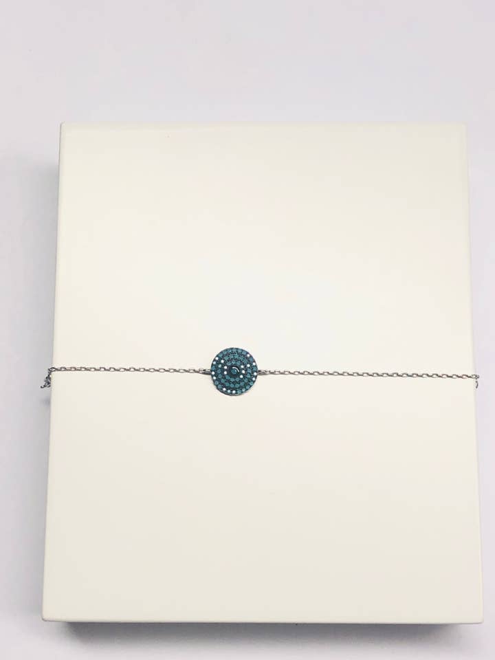 Pulsera de Forma Fluida RH plata 925 para venta al por mayor de DEMARCA