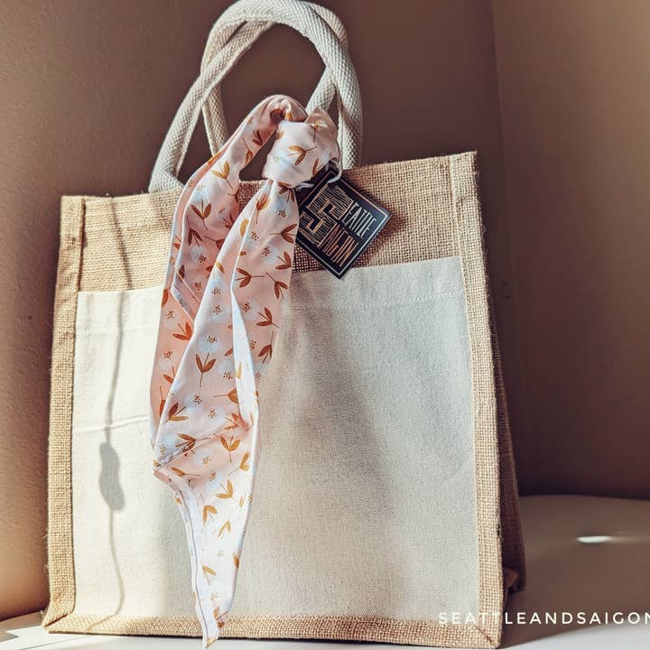 Seattle and Saigon - Wholesale Tote Bag - Women's - JUTE HANDBAG3