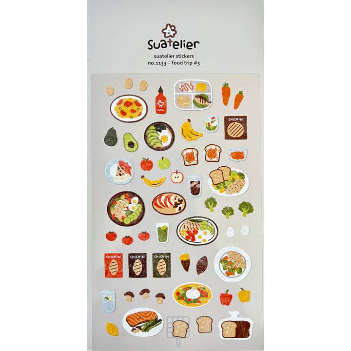 01133 FOOD TRIP VOL.5 STICKERS for wholesale by BCmini
