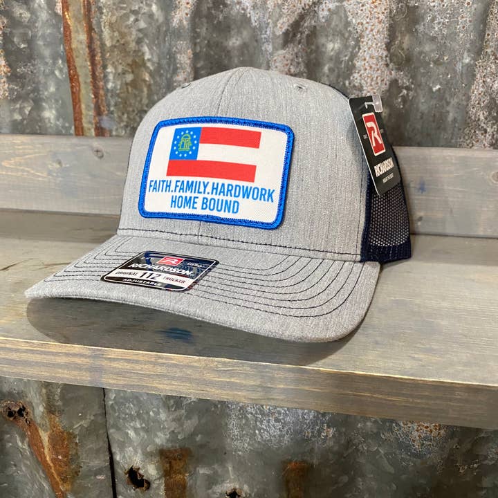 Georgia State Flag Cap for wholesale by Home Bound Company